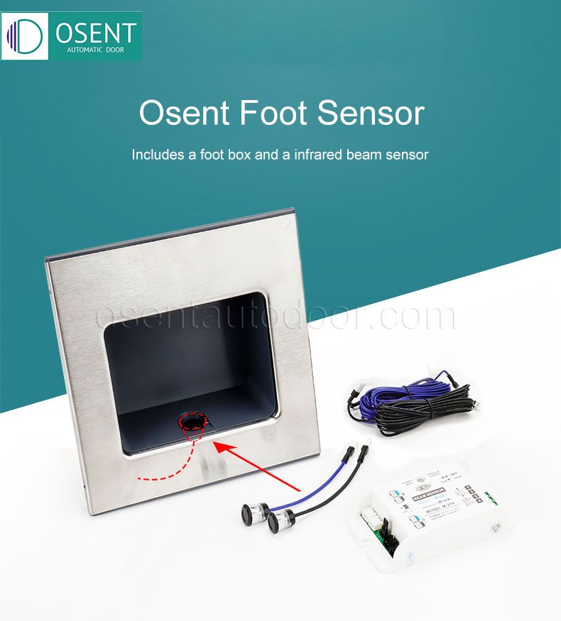 foot sensor for hermetic doors 1