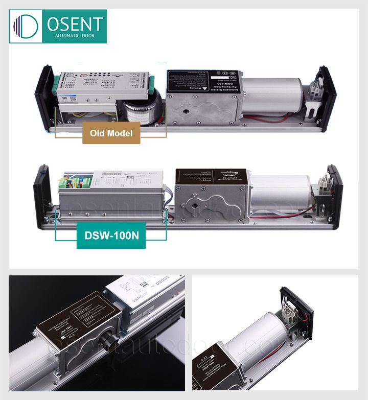 Internal structure of Automatic swing door opener DSW 100N