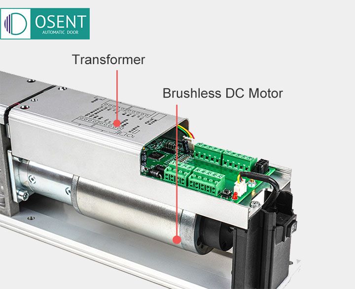 Internal structure of Automatic swing door opener DSW165 2