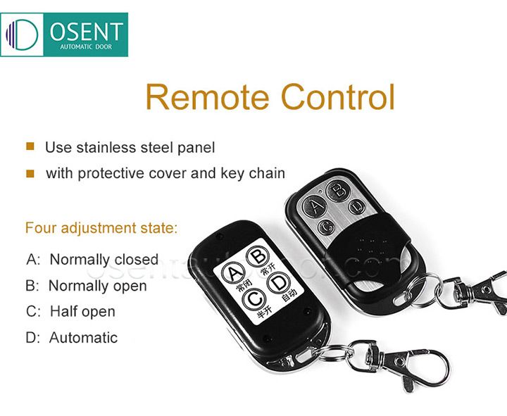 swing door opener remote control